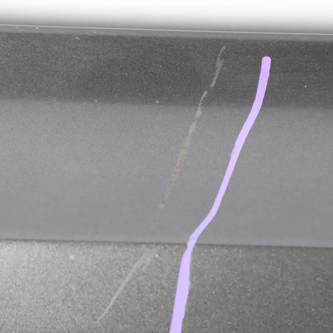 Sill Strip Side Skirt Right O/S Sparkling Graphite - A22 to BMW E90 LCI M Sport with Part number 0037230 BMW E90 LCI M Sport Sill Strip Side Skirt Right O/S Sparkling Graphite - A22 - SKU 0037230-SG - Part number 0037230