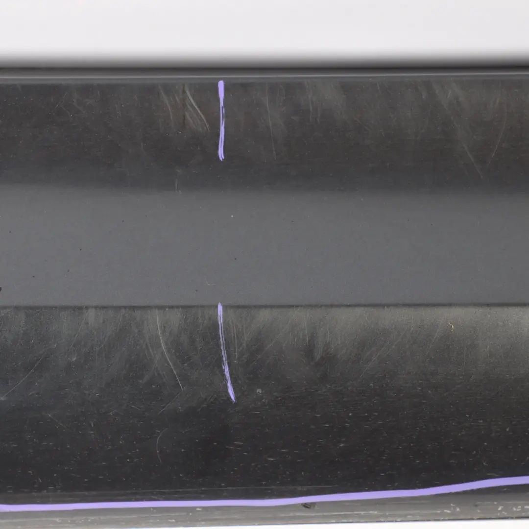 BMW E90 LCI M Sport Sill Strip Side Skirt Right O/S Sparkling Graphite - A22 - SKU 0037230-SG - Part number 0037230