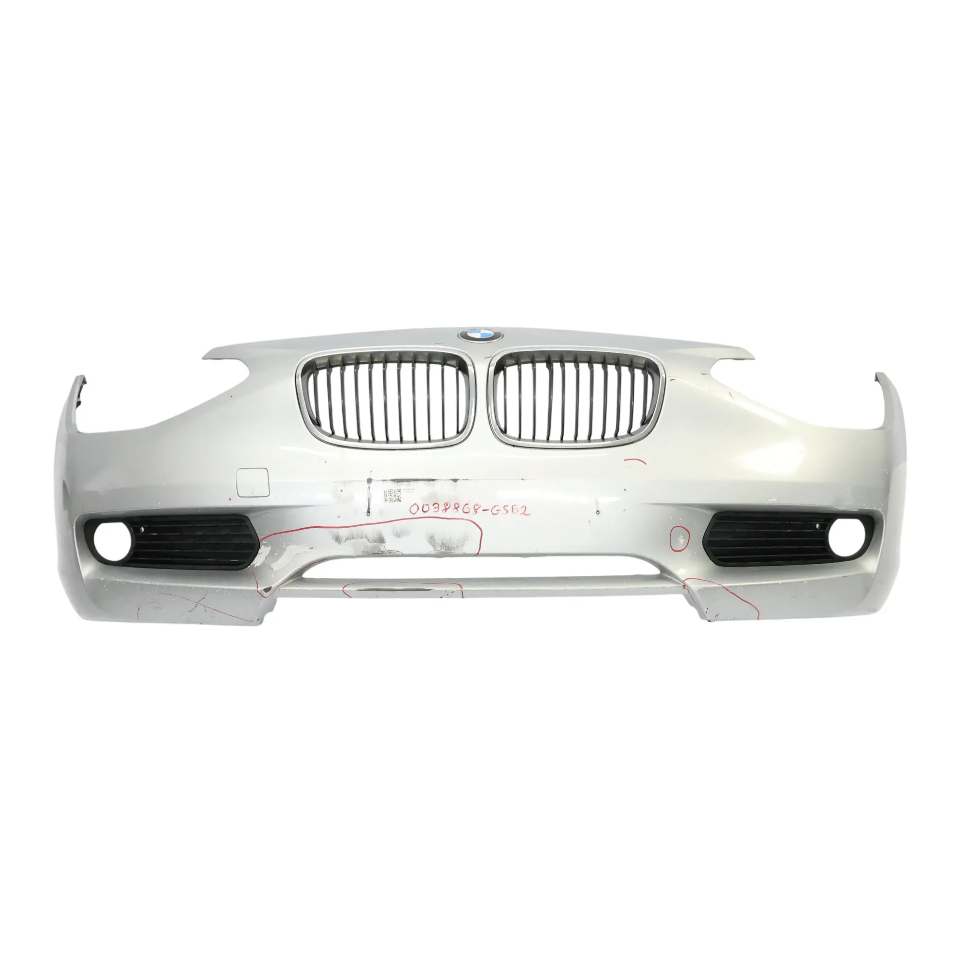 BMW F20 F21 Bumper Front Trim Panel Covering Glacier Silver Metallic - A83