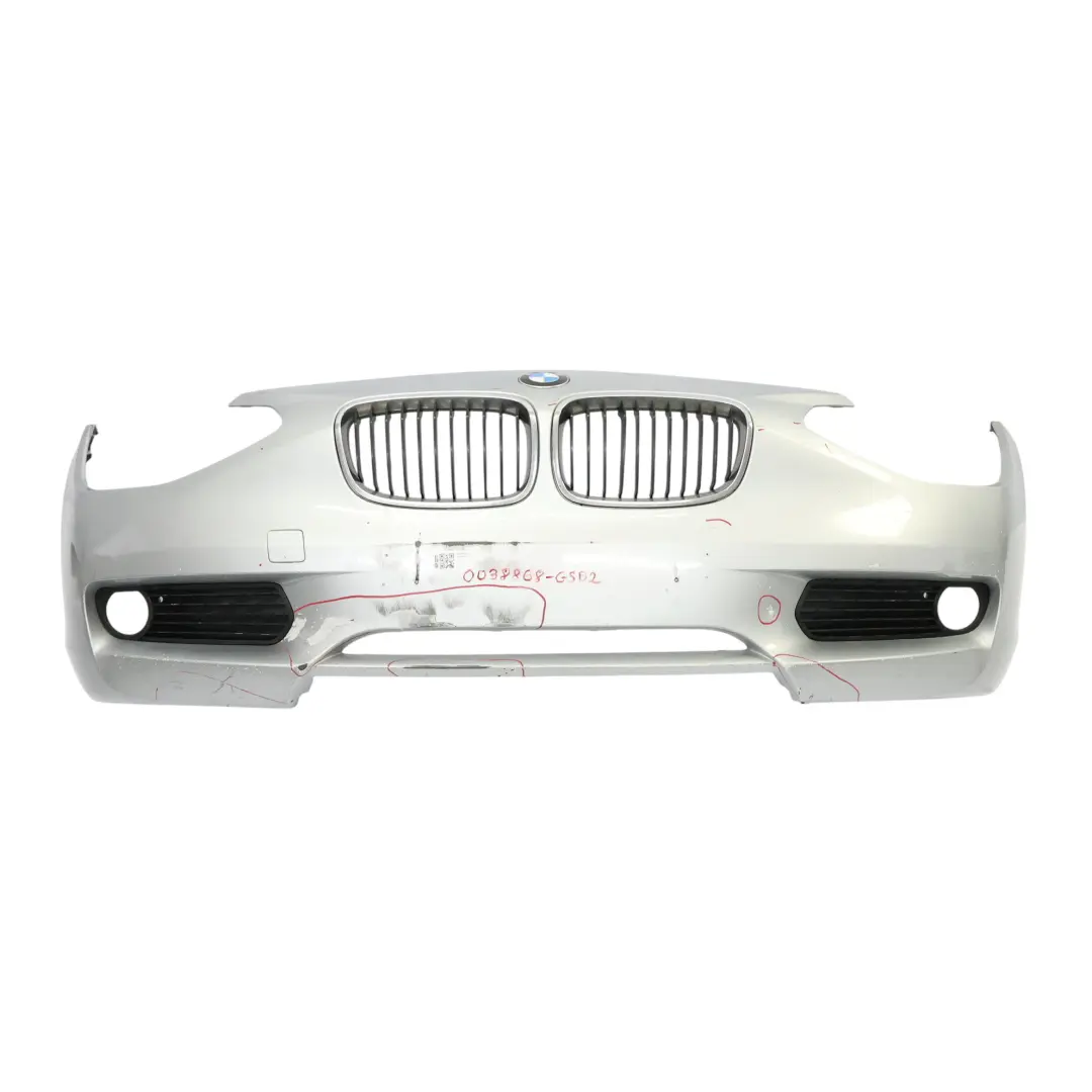 BMW F20 F21 Zderzak Przedni Glacier Silver Srebrny Metalik - A83 - SKU 0038868-GSB2 - Numer Części 0038868