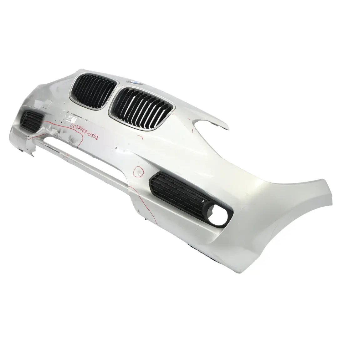 Bumper Front Trim Panel Covering Glacier Silver Metallic - A83 to BMW F20 F21 with Part number 0038868 BMW F20 F21 Bumper Front Trim Panel Covering Glacier Silver Metallic - A83 - SKU 0038868-GSB2 - Part number 0038868