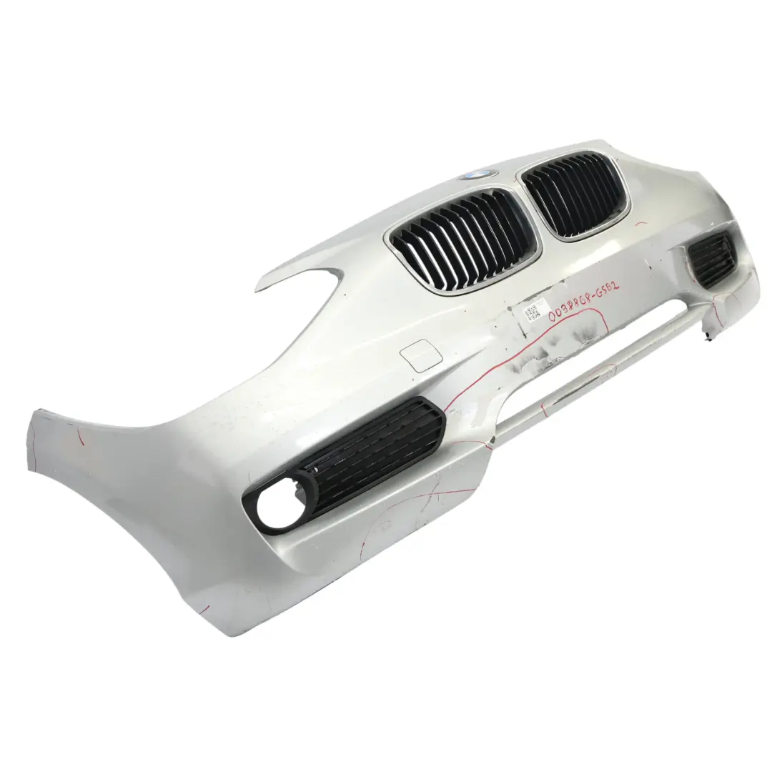 Zderzak Przedni Glacier Silver Srebrny Metalik - A83 do BMW F20 F21 o numerze 0038868 BMW F20 F21 Zderzak Przedni Glacier Silver Srebrny Metalik - A83 - SKU 0038868-GSB2 - Numer Części 0038868