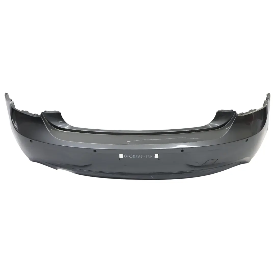 Bumper Trim Panel Mineralgrau Mineral Grau Grey Metallic - B39 to BMW F20 F21 Rear with Part number 0038876 BMW F20 F21 Rear Bumper Trim Panel Mineralgrau Mineral Grau Grey Metallic - B39 - SKU 0038876-MG - Part number 0038876