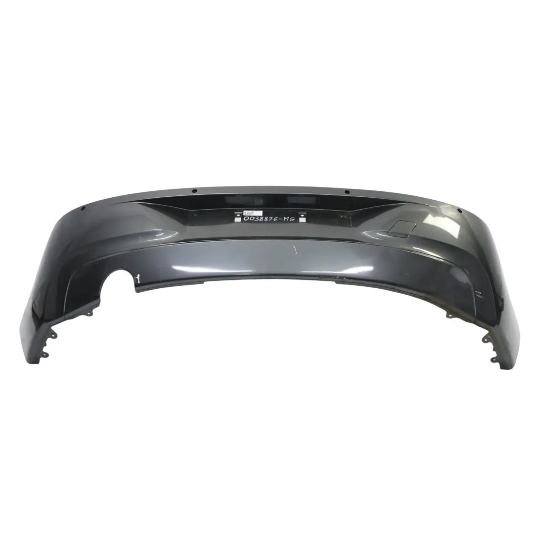 Bumper Trim Panel Mineralgrau Mineral Grau Grey Metallic - B39 to BMW F20 F21 Rear with Part number 0038876 BMW F20 F21 Rear Bumper Trim Panel Mineralgrau Mineral Grau Grey Metallic - B39 - SKU 0038876-MG - Part number 0038876