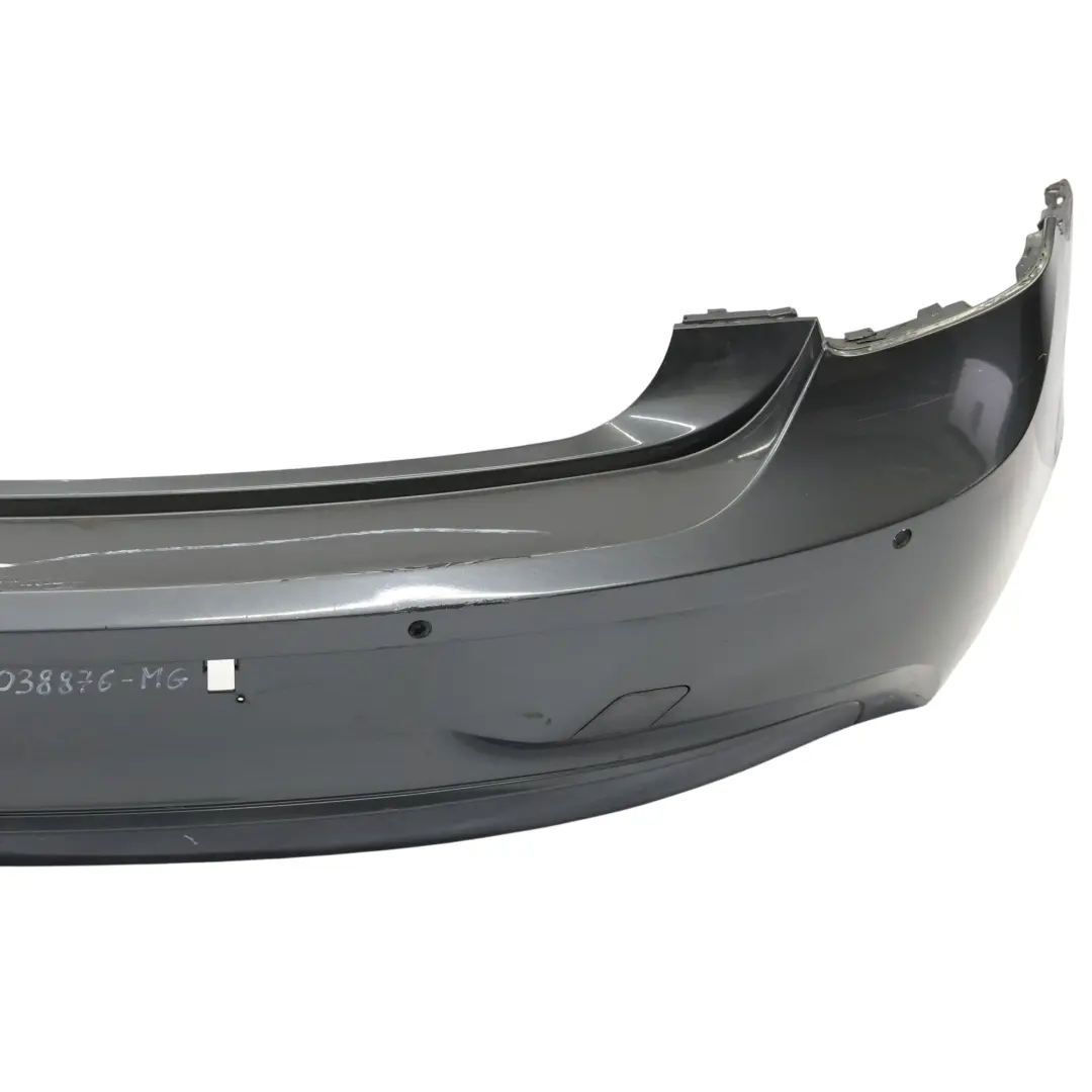 Bumper Trim Panel Mineralgrau Mineral Grau Grey Metallic - B39 to BMW F20 F21 Rear with Part number 0038876 BMW F20 F21 Rear Bumper Trim Panel Mineralgrau Mineral Grau Grey Metallic - B39 - SKU 0038876-MG - Part number 0038876
