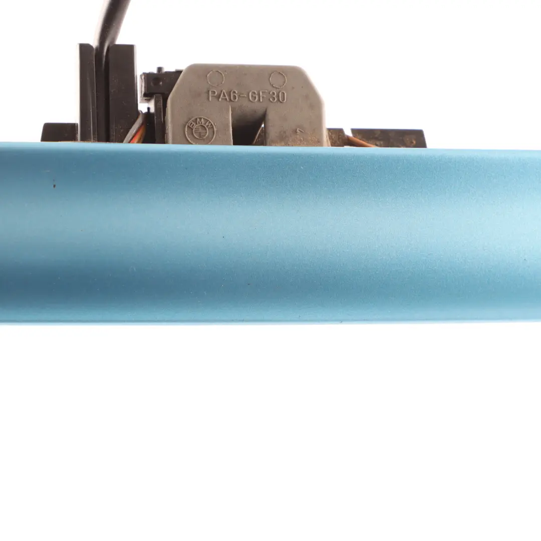 Mini Cooper R50 R52 R53 Griffleiste Heckklappe Electric Blue Metallic 870 Blau - SKU 0148454-ELB - Teilenummer 0148454