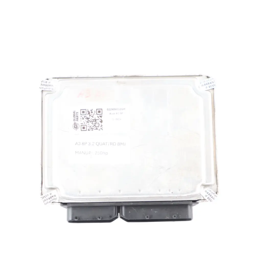BMJ Quattro 250HP Engine ECU Kit Key Lock Manual to Audi A3 8P 3.2 FSI with Part number 022906032GH Audi A3 8P 3.2 FSI BMJ Quattro 250HP Engine ECU Kit Key Lock Manual - SKU 022906032GH - Part number 022906032GH