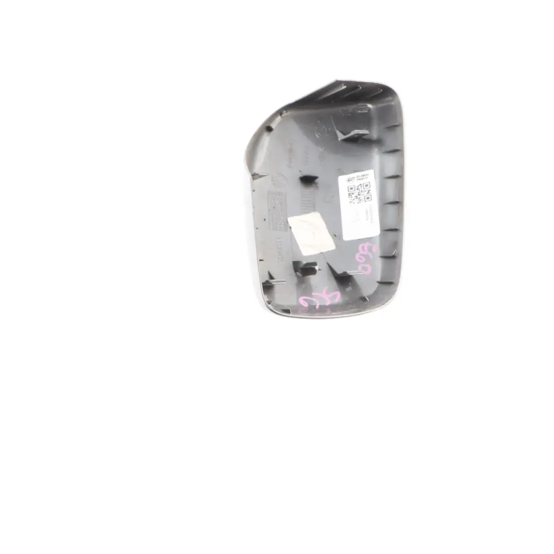 Right O/S Cover Cap Casing Wing Mirror Space Grey - A52 to BMW 5 E60 E61 E63 E64 with Part number 0300239 BMW 5 E60 E61 E63 E64 Right O/S Cover Cap Casing Wing Mirror Space Grey - A52 - SKU 0300239-SCG - Part number 0300239