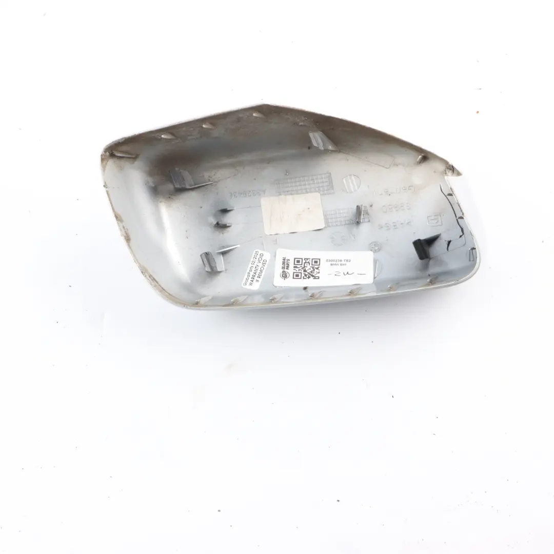 Wing Mirror Cover BMW E60 E61 Right O/S Cap Casing Titansilber Silver 354 to with Part number 0300239 Wing Mirror Cover BMW E60 E61 Right O/S Cap Casing Titansilber Silver 354 - SKU 0300239-TS2 - Part number 0300239