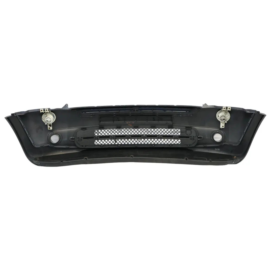 Complete Front Bumper Panel Cool Blue Metallic - A27 to Mini Cooper R50 R52 with Part number 0308998 Mini Cooper R50 R52 Complete Front Bumper Panel Cool Blue Metallic - A27 - SKU 0308998-COOL - Part number 0308998