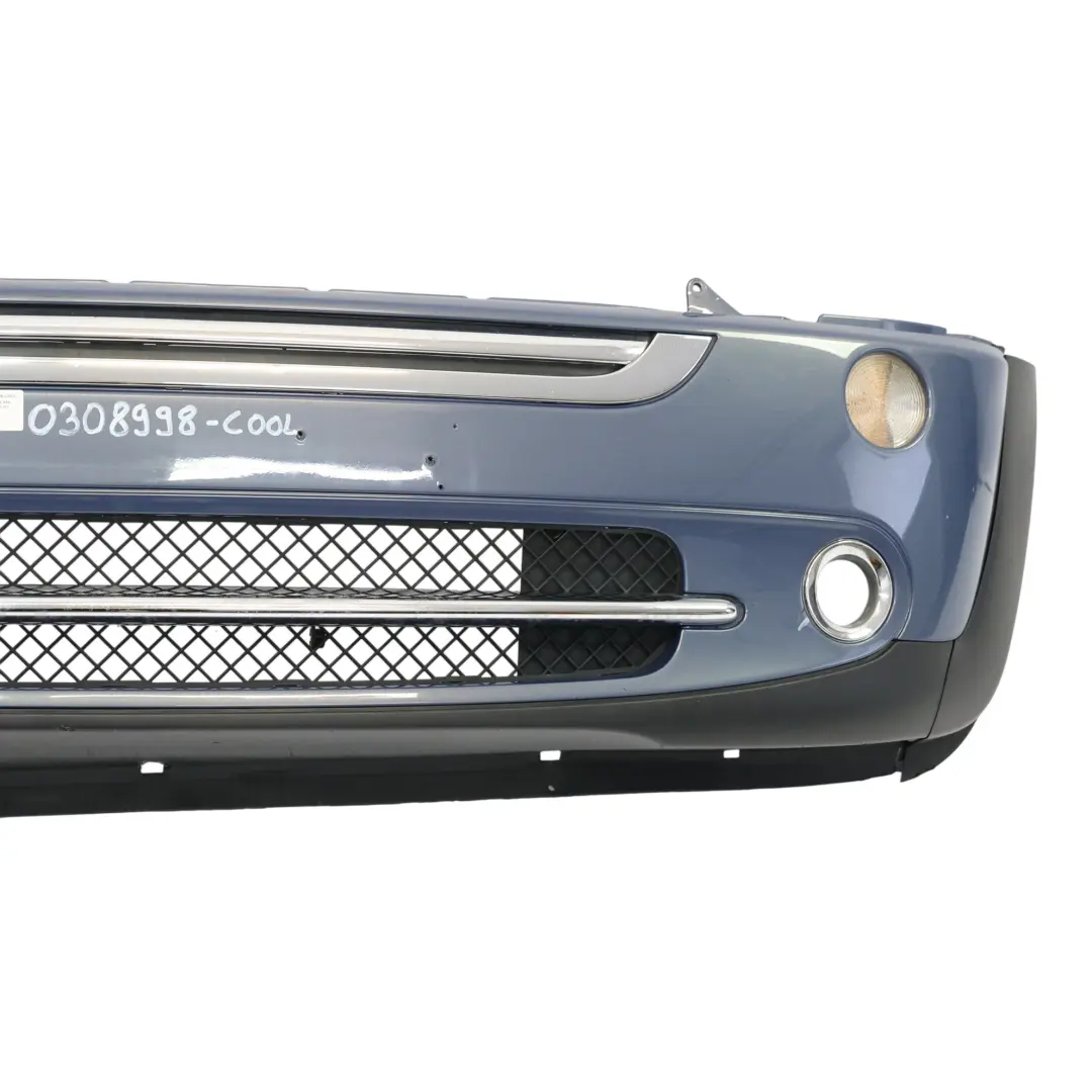 Paraurti Davanti Cool Blue Metallic - A27 per Mini R50 R52 con numero di parte 0308998 Mini R50 R52 Paraurti Davanti Cool Blue Metallic - A27 - SKU 0308998-COOL - Numero di parte 0308998