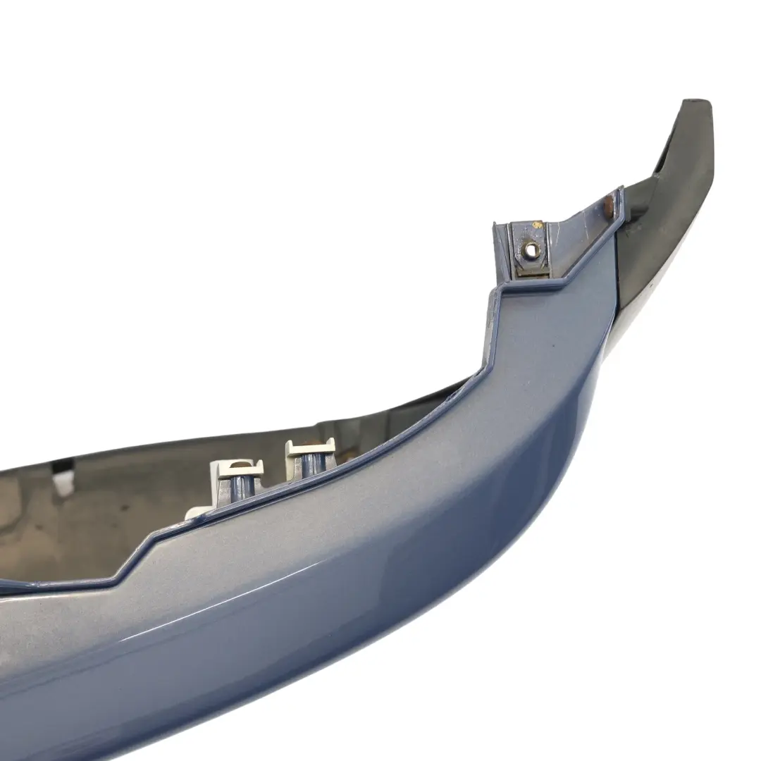 Complete Front Bumper Panel Cool Blue Metallic - A27 to Mini Cooper R50 R52 with Part number 0308998 Mini Cooper R50 R52 Complete Front Bumper Panel Cool Blue Metallic - A27 - SKU 0308998-COOL - Part number 0308998