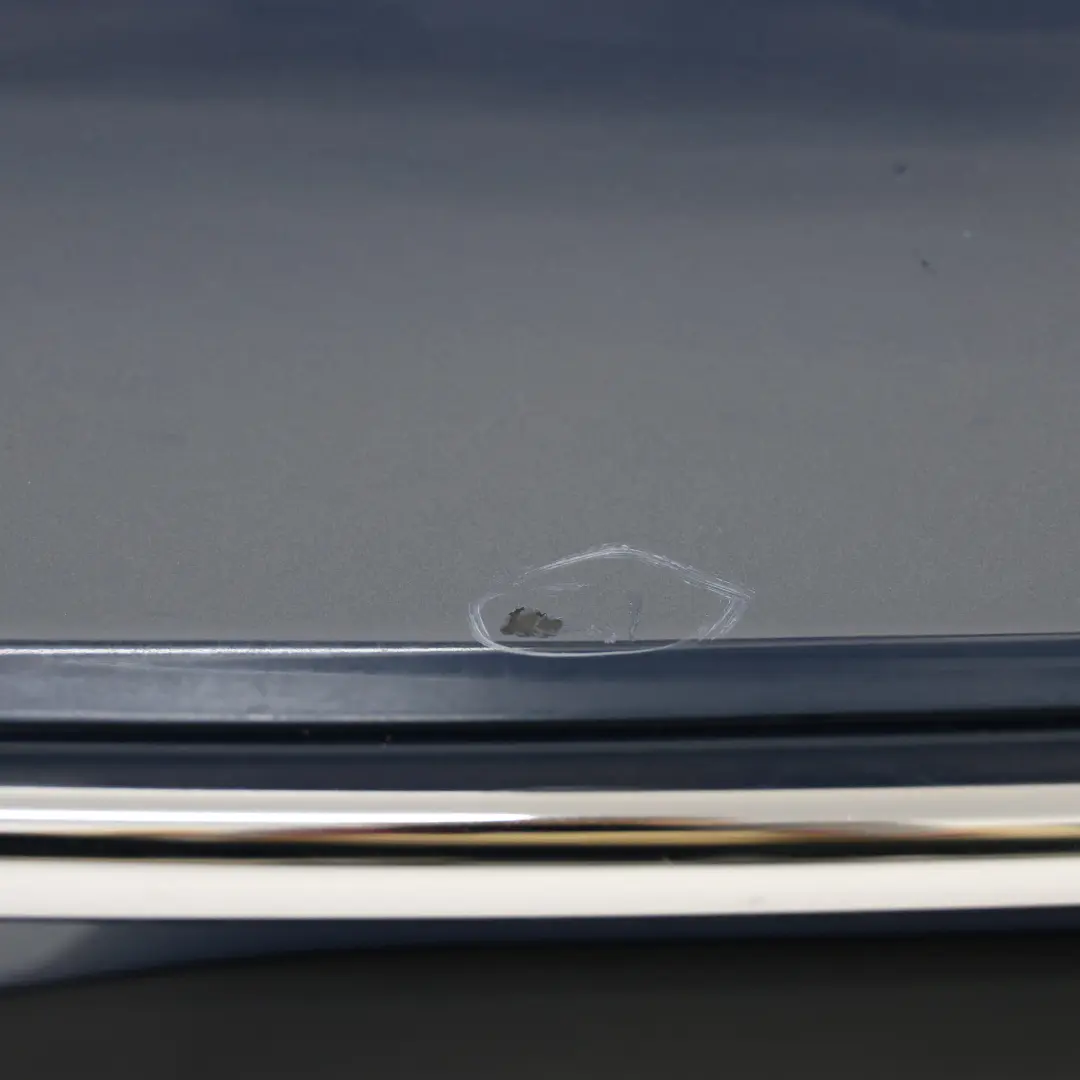 Bumper Cabrio Complete PDC Trim Panel Cool Blue Metallic - A27 to Mini R52 Rear with Part number 0309183 Mini R52 Rear Bumper Cabrio Complete PDC Trim Panel Cool Blue Metallic - A27 - SKU 0309183-COOL1 - Part number 0309183