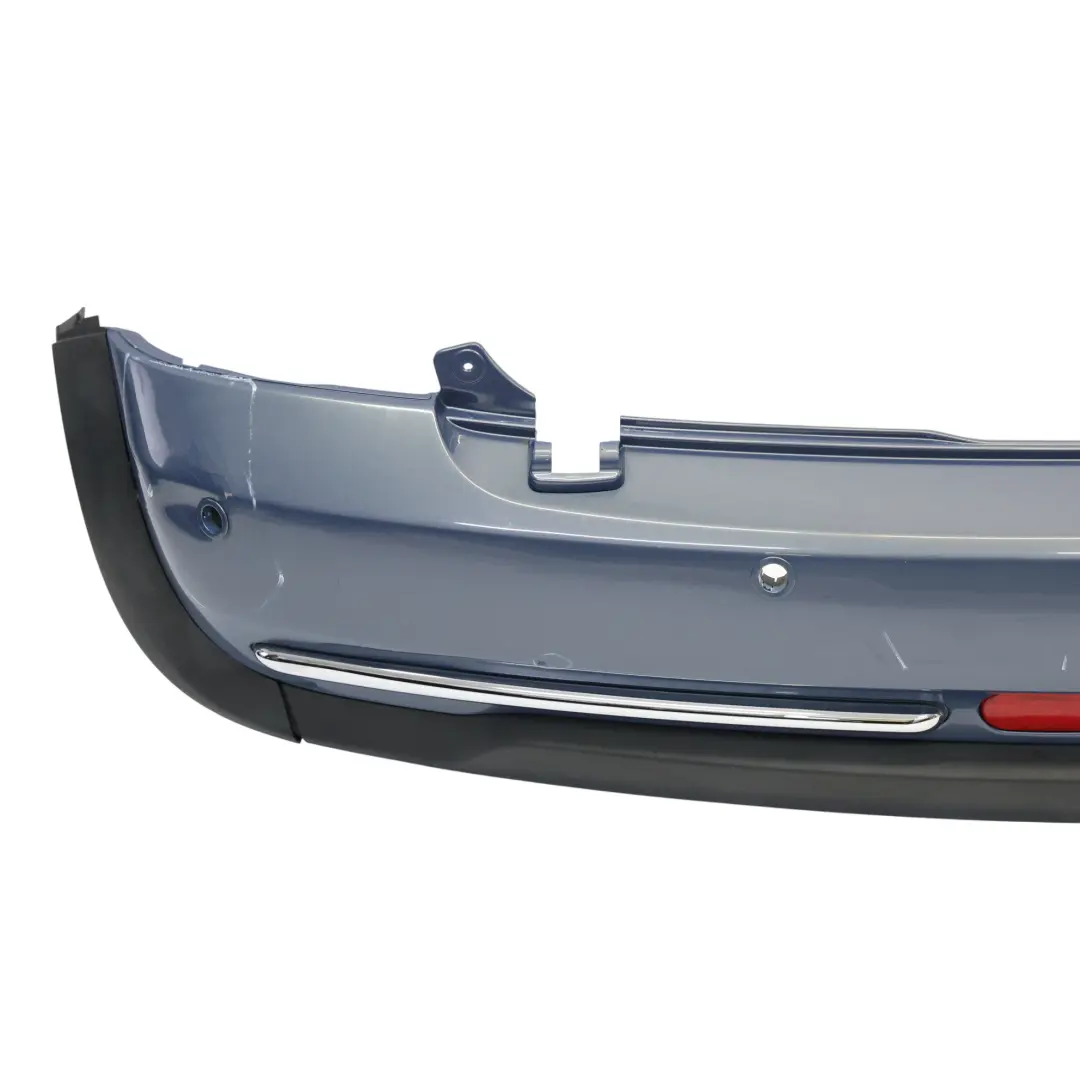 Heckstoßstange Cabrio Komplett PDC Cool Blue Metallic - A27 für Mini R52 mit Teilenummer 0309183 Mini R52 Heckstoßstange Cabrio Komplett PDC Cool Blue Metallic - A27 - SKU 0309183-COOL1 - Teilenummer 0309183