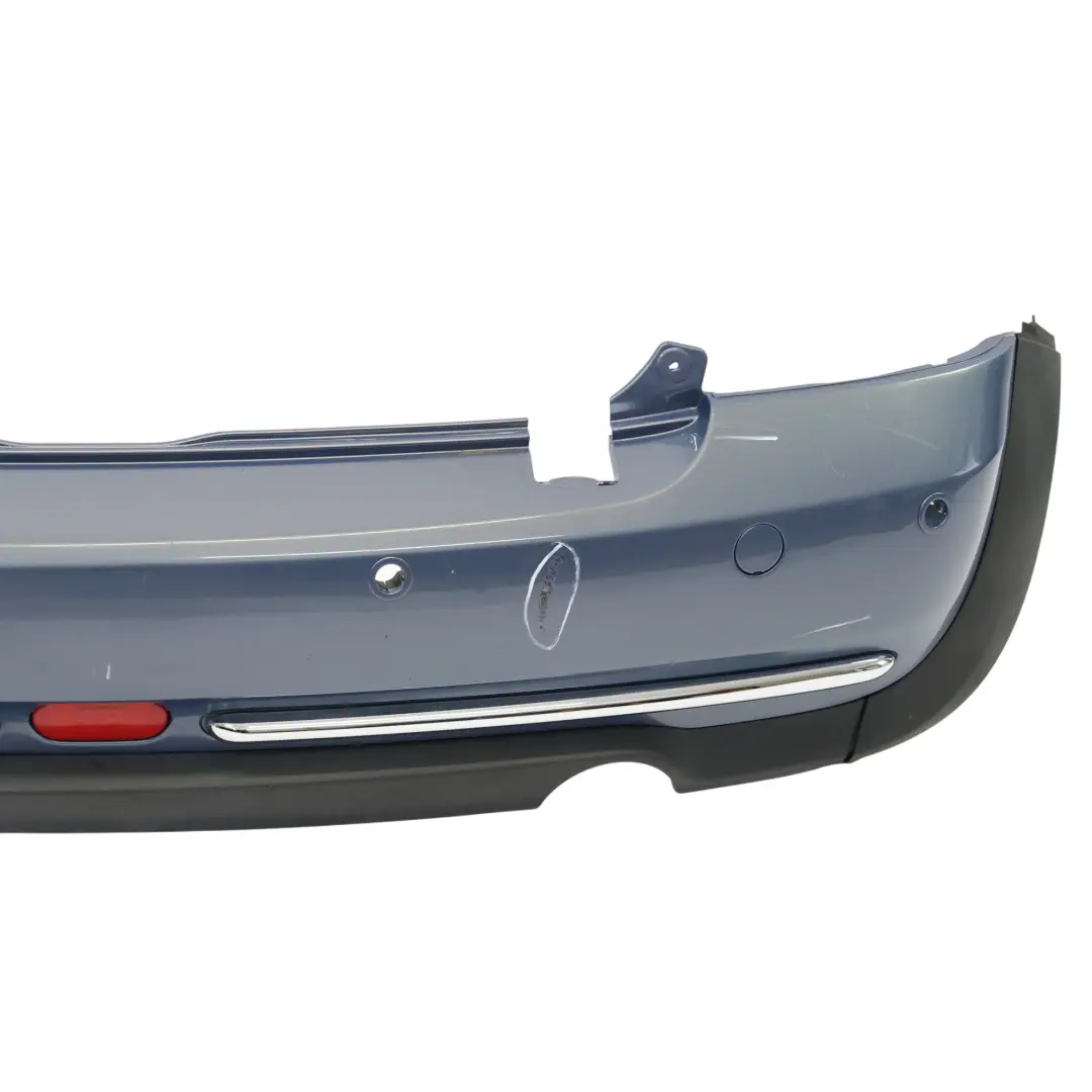 Paraurti Posteriore Cabrio Completo PDC Cool Blue Metallic - A27 per Mini R52 con numero di parte 0309183 Mini R52 Paraurti Posteriore Cabrio Completo PDC Cool Blue Metallic - A27 - SKU 0309183-COOL1 - Numero di parte 0309183