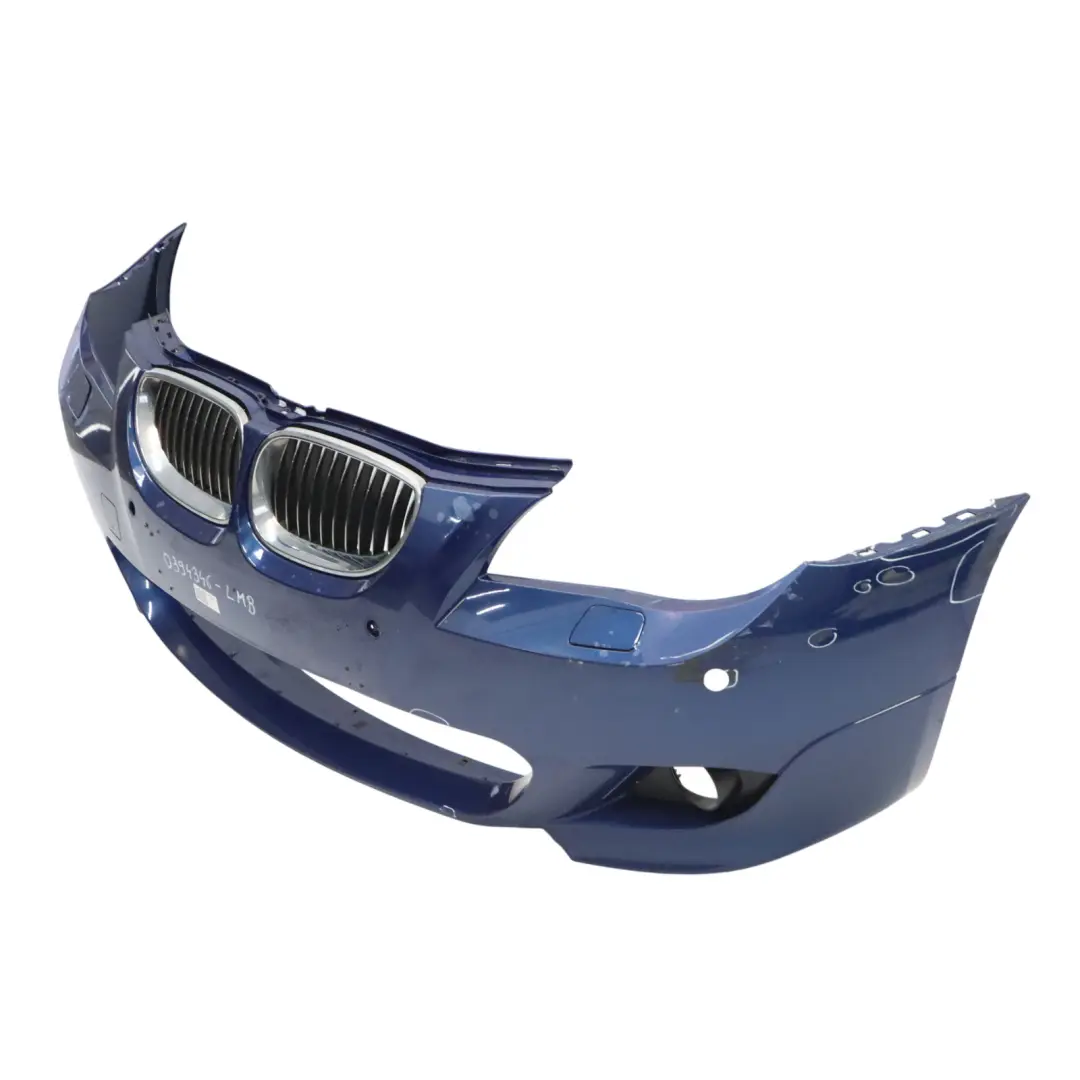 BMW E60 E61 Front Bumper M Sport Trim Panel Le Mans Blue Metallic - 381 - SKU 0394346-LMB - Part number 0394346