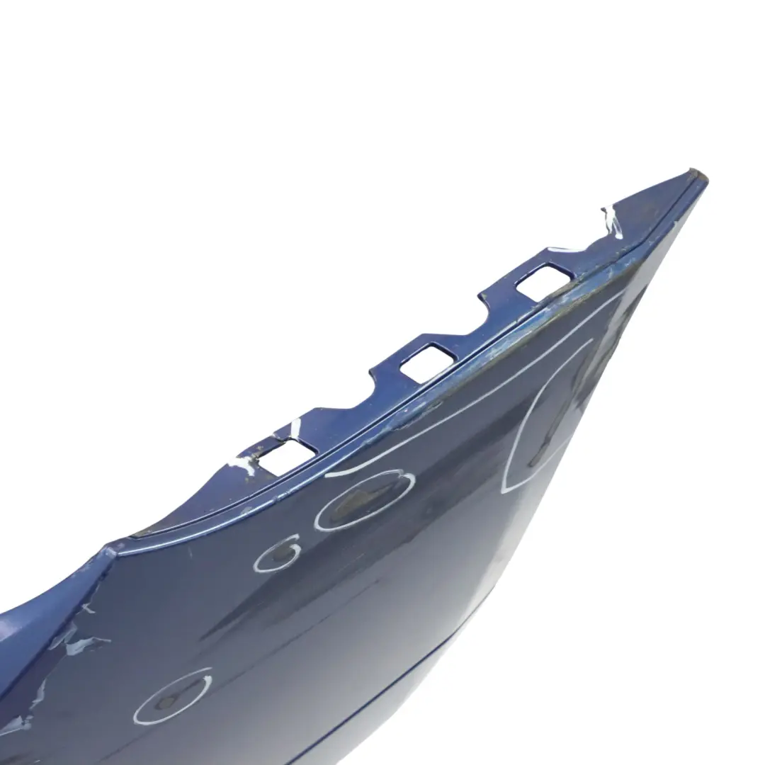 Front Bumper M Sport Trim Panel Le Mans Blue Metallic - 381 to BMW E60 E61 with Part number 0394346 BMW E60 E61 Front Bumper M Sport Trim Panel Le Mans Blue Metallic - 381 - SKU 0394346-LMB - Part number 0394346