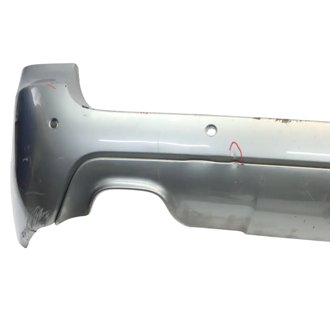 Bumper M Sport Trim Panel PDC Silbergrau Silver Grey - A08 to BMW E61 Touring Rear with Part number 0394703 BMW E61 Touring Rear Bumper M Sport Trim Panel PDC Silbergrau Silver Grey - A08 - SKU 0394703-SBG3 - Part number 0394703