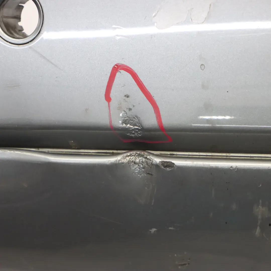 Bumper M Sport Trim Panel PDC Silbergrau Silver Grey - A08 to BMW E61 Touring Rear with Part number 0394703 BMW E61 Touring Rear Bumper M Sport Trim Panel PDC Silbergrau Silver Grey - A08 - SKU 0394703-SBG3 - Part number 0394703