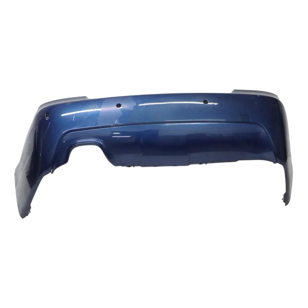 Bumper Rear M Sport Trim Panel PDC Le Mans Blue Metallic - 381 to BMW E60 with Part number 0394707 BMW E60 Bumper Rear M Sport Trim Panel PDC Le Mans Blue Metallic - 381 - SKU 0394707-LMB2 - Part number 0394707