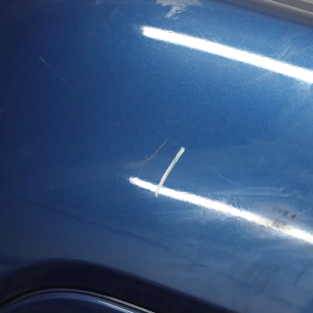 Bumper Rear M Sport Trim Panel PDC Le Mans Blue Metallic - 381 to BMW E60 with Part number 0394707 BMW E60 Bumper Rear M Sport Trim Panel PDC Le Mans Blue Metallic - 381 - SKU 0394707-LMB2 - Part number 0394707