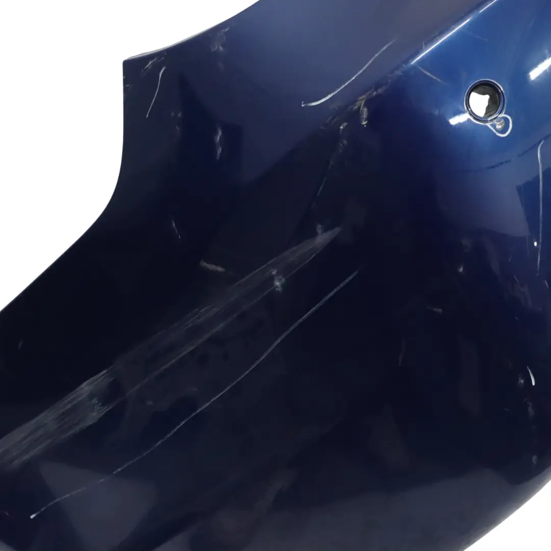 Bumper Rear M Sport Trim Panel PDC Le Mans Blue Metallic - 381 to BMW E60 with Part number 0394707 BMW E60 Bumper Rear M Sport Trim Panel PDC Le Mans Blue Metallic - 381 - SKU 0394707-LMB2 - Part number 0394707