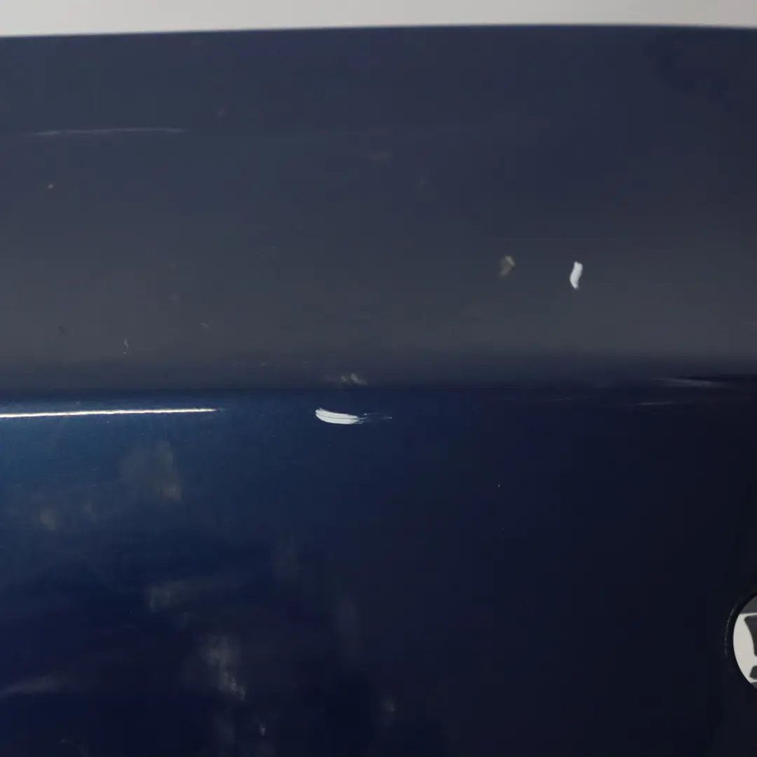 Bumper Rear M Sport Trim Panel PDC Le Mans Blue Metallic - 381 to BMW E60 with Part number 0394707 BMW E60 Bumper Rear M Sport Trim Panel PDC Le Mans Blue Metallic - 381 - SKU 0394707-LMB2 - Part number 0394707