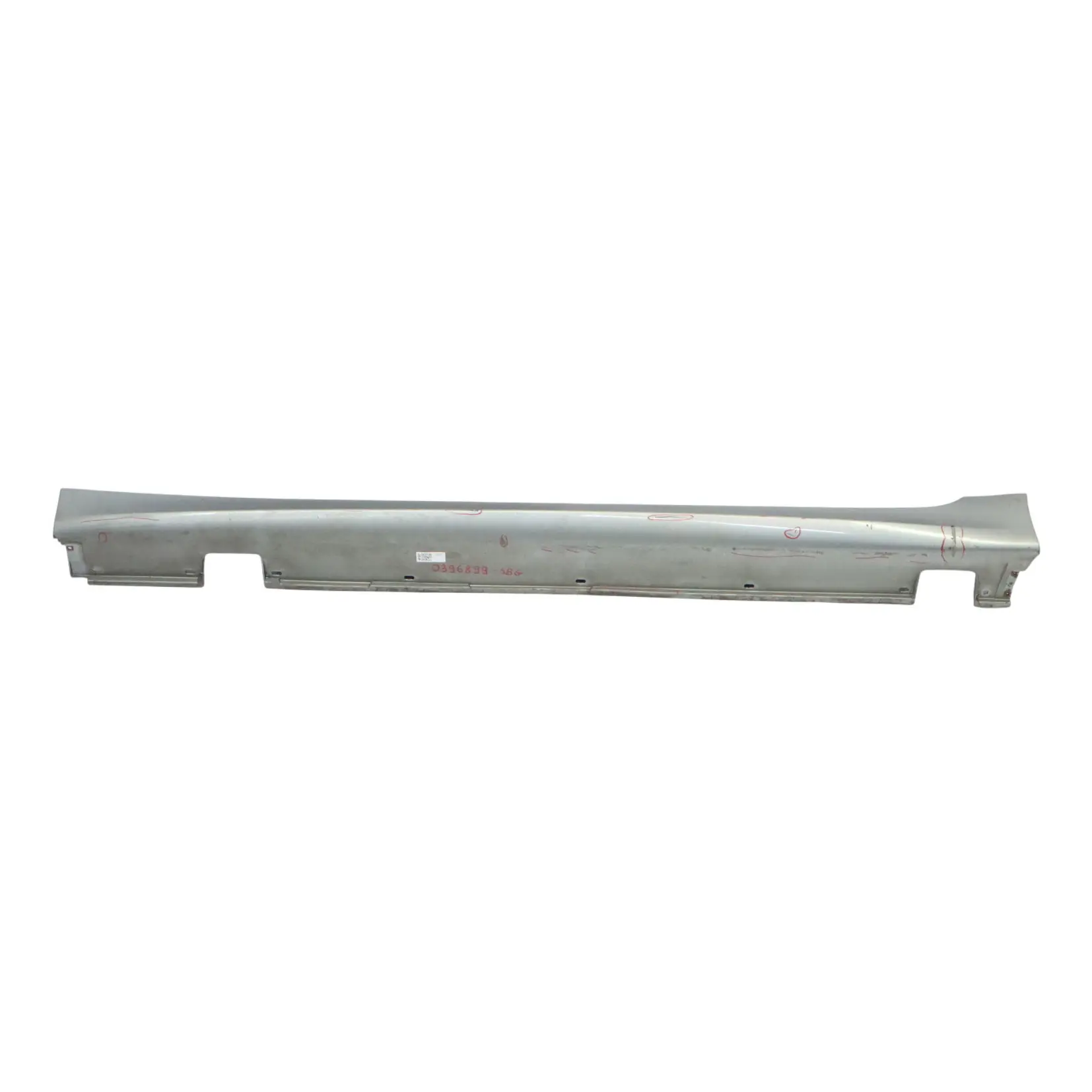 BMW E60 E61 M5 M Sport Door Sill Cover Skirt Left N/S Silbergrau Grey - A08