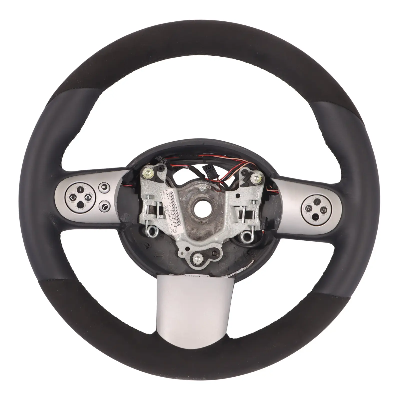 Lenkrad Mini Cooper JCW R50 R52 R53 NEU Schwarz Leder Alcantara 0397016