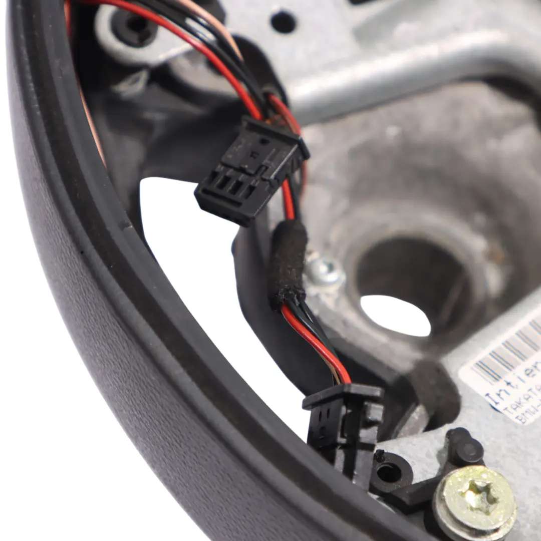 Lenkrad Mini Cooper JCW R50 R52 R53 NEU Schwarz Leder Alcantara für mit Teilenummer 0397016 Lenkrad Mini Cooper JCW R50 R52 R53 NEU Schwarz Leder Alcantara - SKU 0397016-1 - Teilenummer 0397016