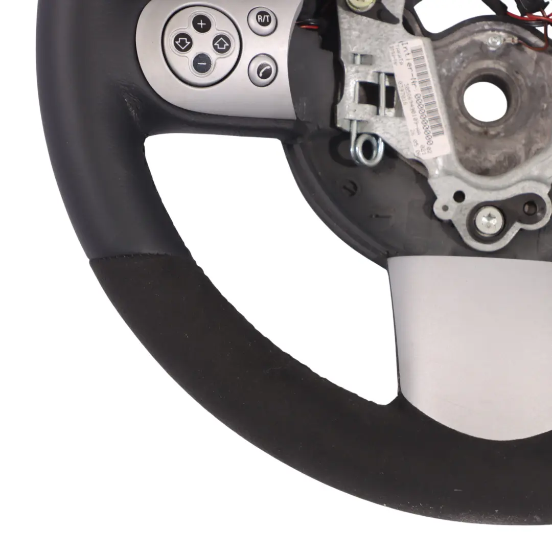 NUEVO Cuero Negro Alcantara para Volante Mini Cooper JCW R50 R52 R53 con número de pieza 0397016 Volante Mini Cooper JCW R50 R52 R53 NUEVO Cuero Negro Alcantara - SKU 0397016-1 - Número de pieza 0397016