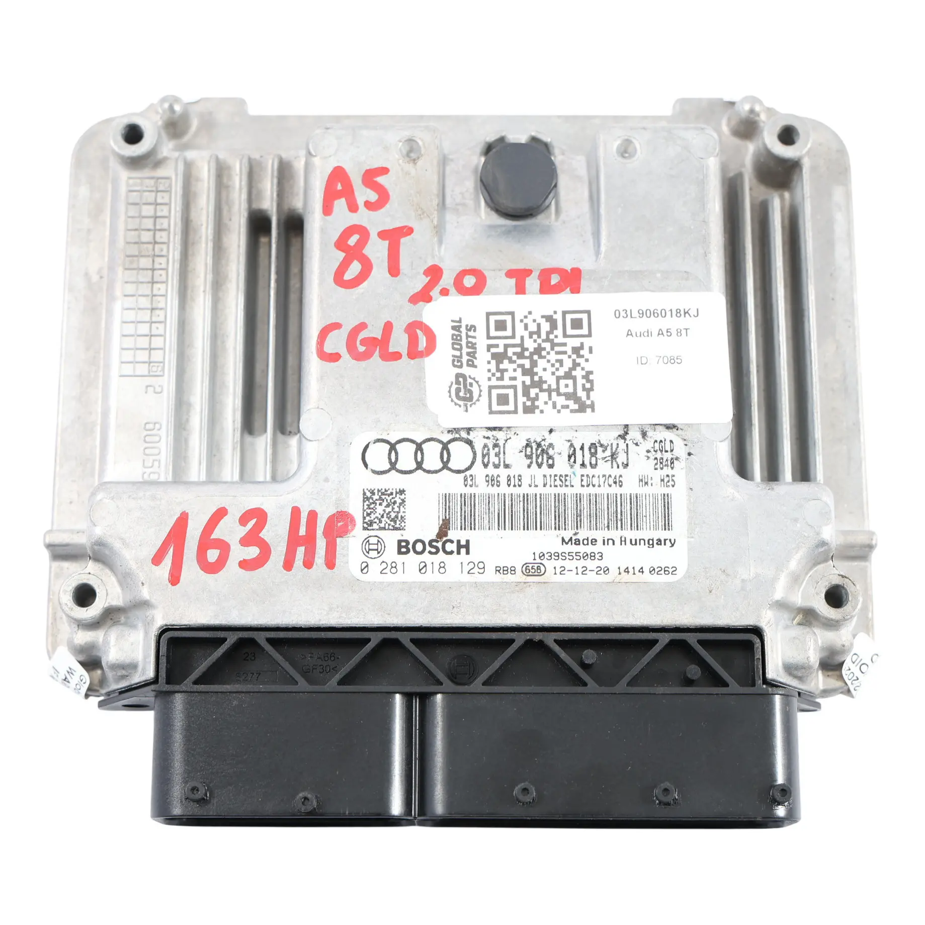 Audi A4 B8 A5 8T 2.0 TDI CGLD Engine Control Unit ECU 03L906018JH Manual