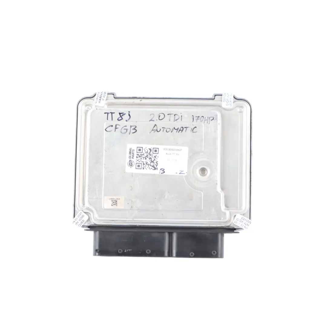 CFGB 2.0 TDI Quattro 170HP Diesel Engine Unit ECU Kit Audi TT 8J - SKU 03L906018KP - Part number 03L906018KP