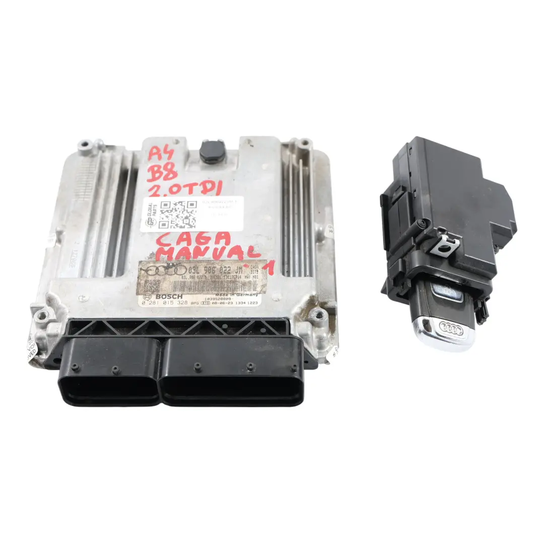 143HP CAGA Diesel Komputer Sterownik Silnika Audi A4 B8 2.0 TDI - SKU 03L906022JM-1 - Numer Części 03L906022JM