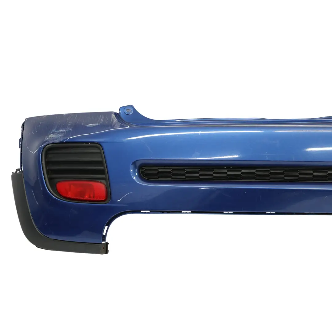 Rivestimento paraurti posteriore JCW Lightning Blue Metallic - A63 per Mini R56 R57 con numero di parte 0404110 Mini R56 R57 Rivestimento paraurti posteriore JCW Lightning Blue Metallic - A63 - SKU 0404110-LB - Numero di parte 0404110