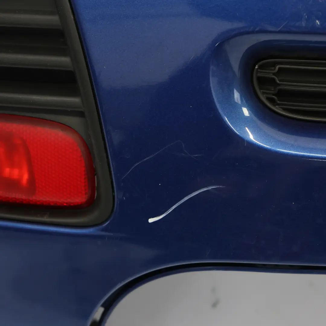 Hintere Stoßstangenverkleidung JCW Lightning Blue Metallic - A63 für Mini R56 R57 mit Teilenummer 0404110 Mini R56 R57 Hintere Stoßstangenverkleidung JCW Lightning Blue Metallic - A63 - SKU 0404110-LB - Teilenummer 0404110