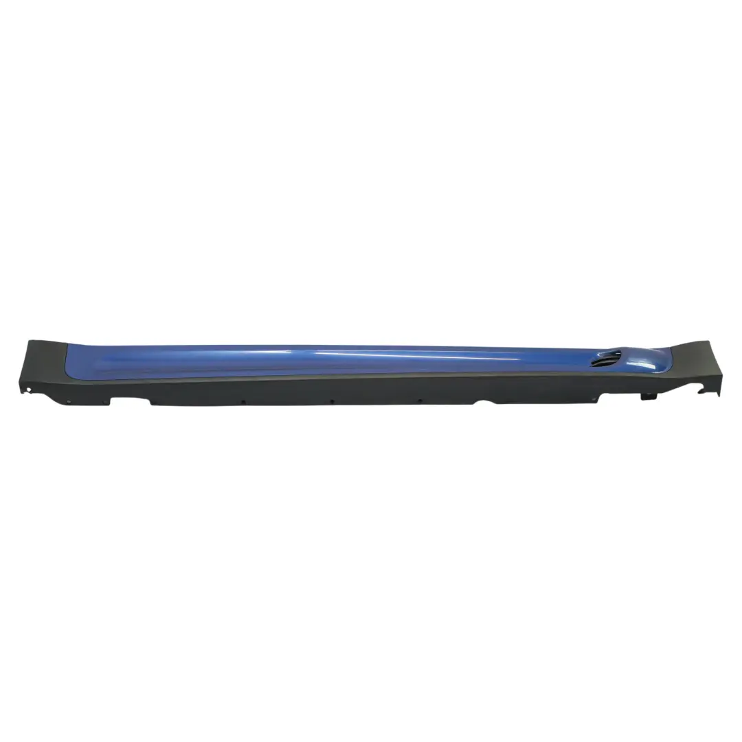 Left Door N/S Sill Skirt Side Trim Lightning Blue - A63 to Mini Cooper R56 R57 JCW with Part number 0404115 Mini Cooper R56 R57 JCW Left Door N/S Sill Skirt Side Trim Lightning Blue - A63 - SKU 0404115-LB1 - Part number 0404115