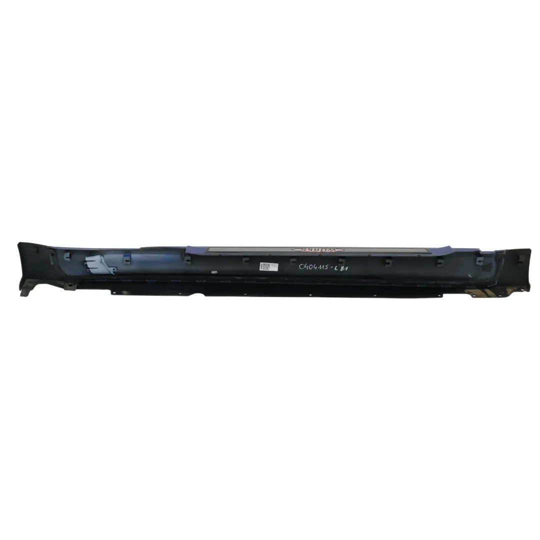 Mini Cooper R56 R57 JCW Left Door N/S Sill Skirt Side Trim Lightning Blue - A63 - SKU 0404115-LB1 - Part number 0404115