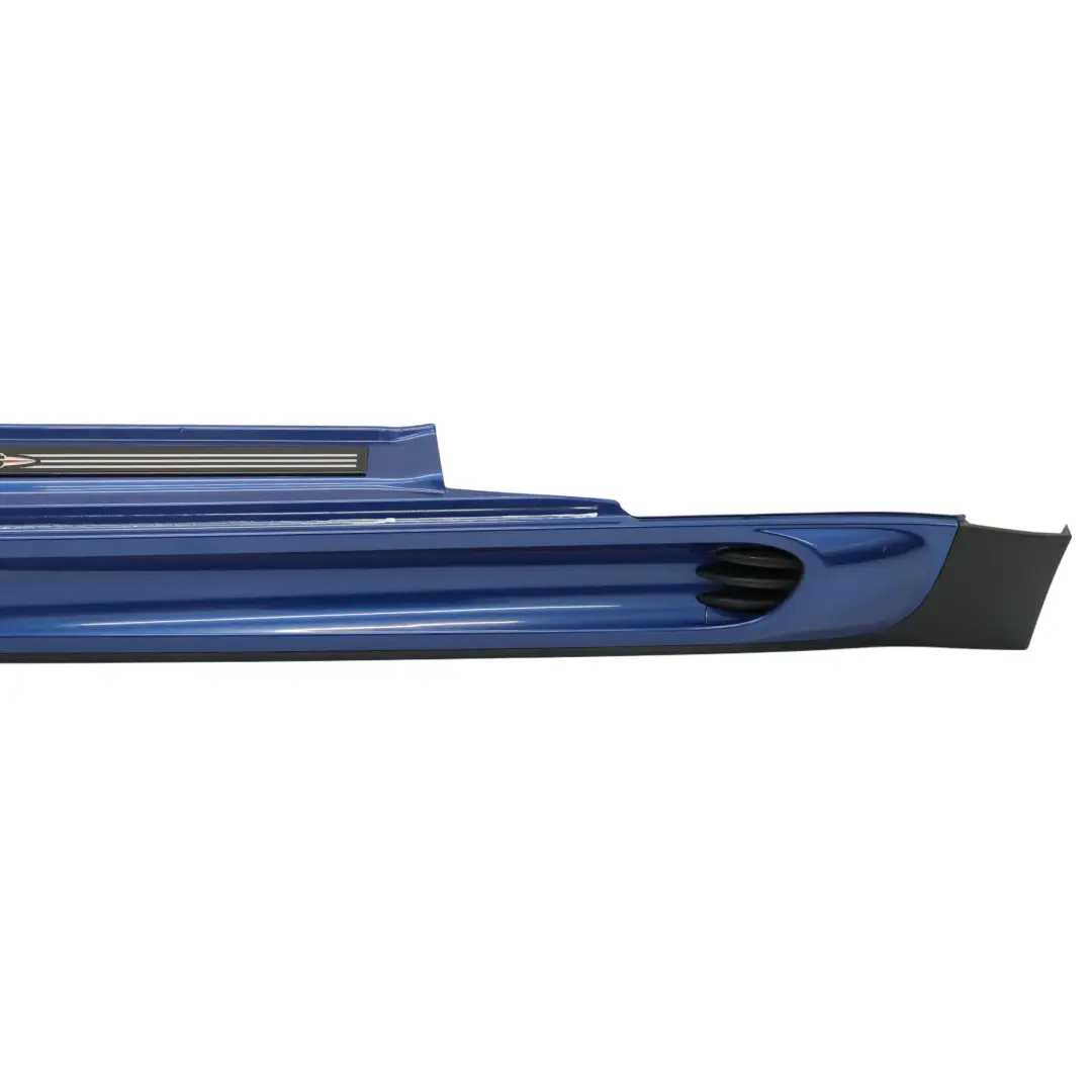 Mini Cooper R56 R57 JCW Left Door N/S Sill Skirt Side Trim Lightning Blue - A63 - SKU 0404115-LB1 - Part number 0404115