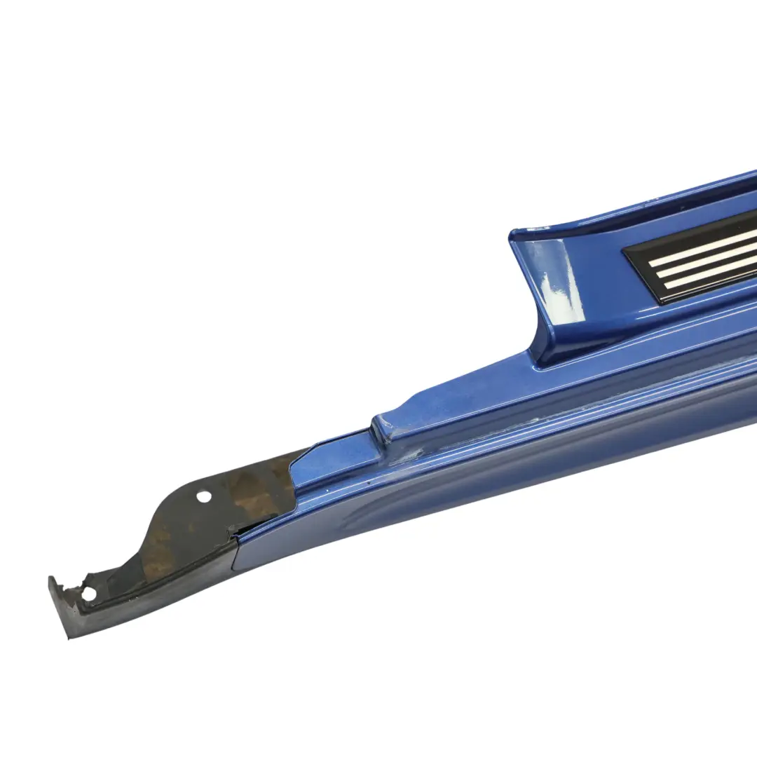 Puerta Izquierda Lateral Faldón Lightning Blue - A63 para Mini Cooper R56 R57 JCW con número de pieza 0404115 Mini Cooper R56 R57 JCW Puerta Izquierda Lateral Faldón Lightning Blue - A63 - SKU 0404115-LB1 - Número de pieza 0404115