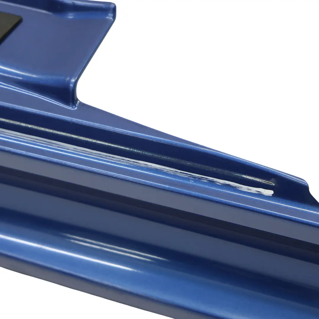 Mini Cooper R56 R57 JCW Left Door N/S Sill Skirt Side Trim Lightning Blue - A63 - SKU 0404115-LB1 - Part number 0404115