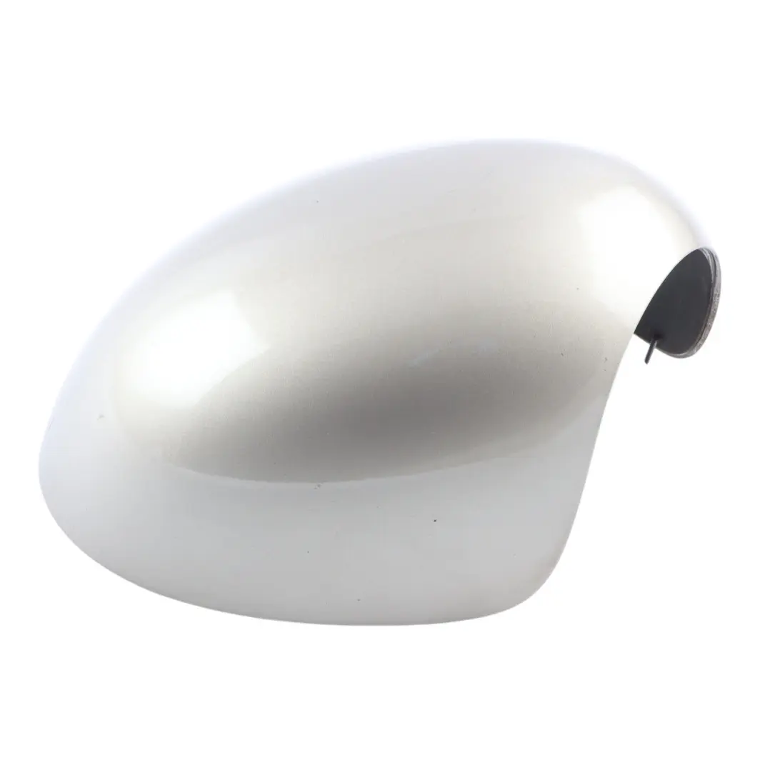 Mini R55 R56 Mirror Cover Fold Cap Trim Right O/S Door Wing Sparkling Silver A60 - SKU 0415376-SS - Part number 0415376