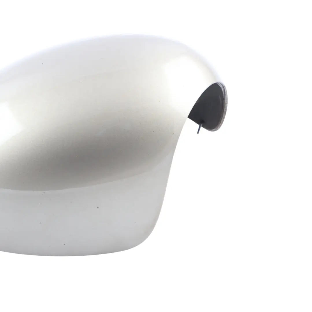 Mirror Cover Fold Cap Trim Right O/S Door Wing Sparkling Silver A60 to Mini R55 R56 with Part number 0415376 Mini R55 R56 Mirror Cover Fold Cap Trim Right O/S Door Wing Sparkling Silver A60 - SKU 0415376-SS - Part number 0415376