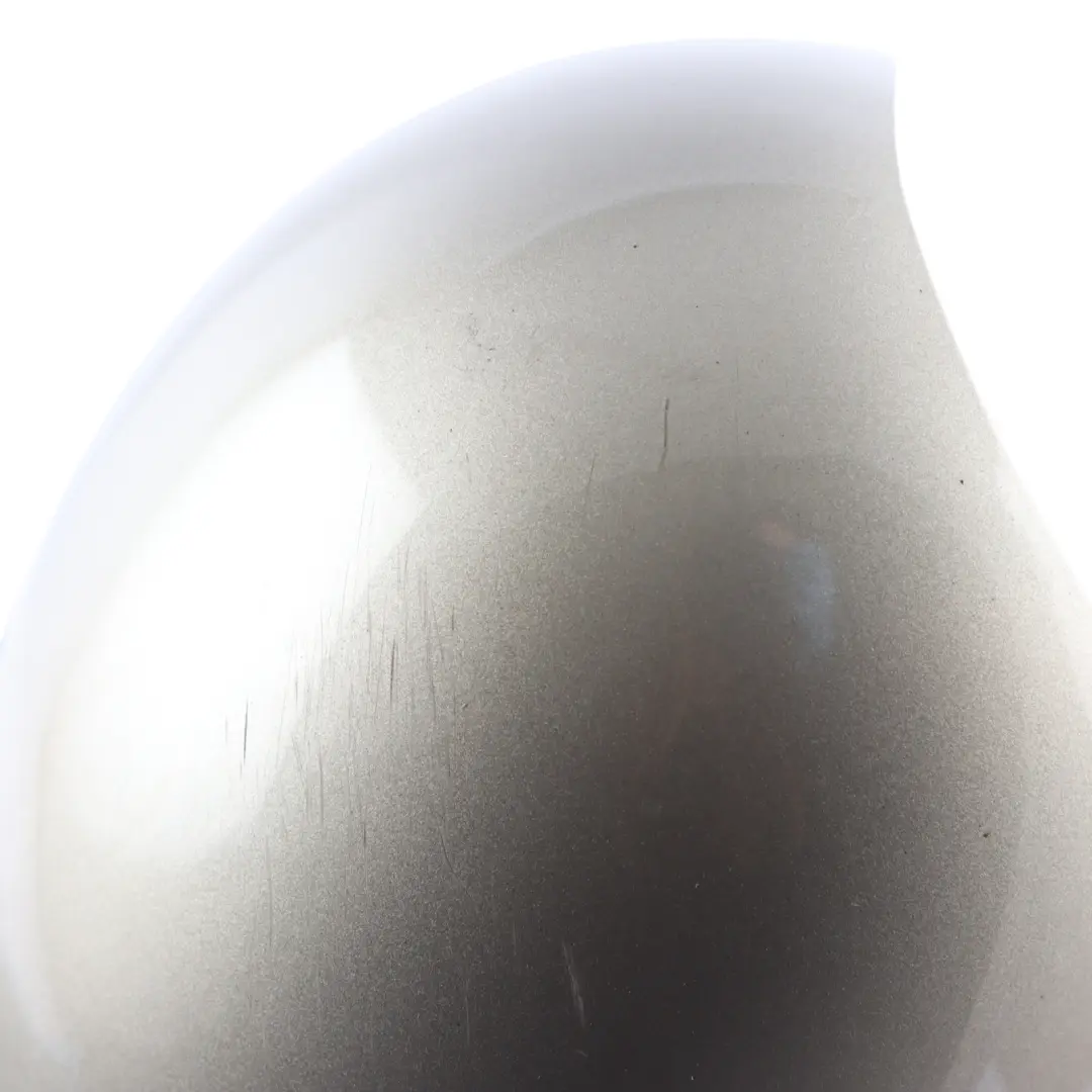 Mini R55 R56 Mirror Cover Fold Cap Trim Right O/S Door Wing Sparkling Silver A60 - SKU 0415376-SS - Part number 0415376
