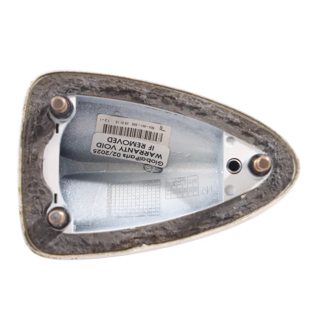 Antenne Haifischflosse Abdeckung Mineral Weiß A96 für BMW E93 Cabrio mit Teilenummer 0427289 BMW E93 Cabrio Antenne Haifischflosse Abdeckung Mineral Weiß A96 - SKU 0427289-MW - Teilenummer 0427289
