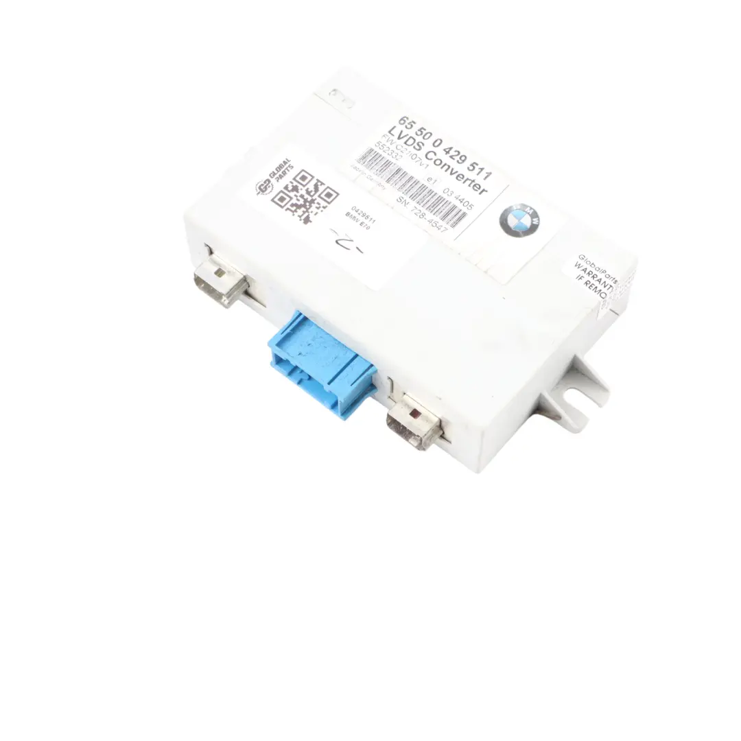 LVDS Converter Module to BMW X5 E70 with Part number 0429511 BMW X5 E70 LVDS Converter Module - SKU 0429511 - Part number 0429511
