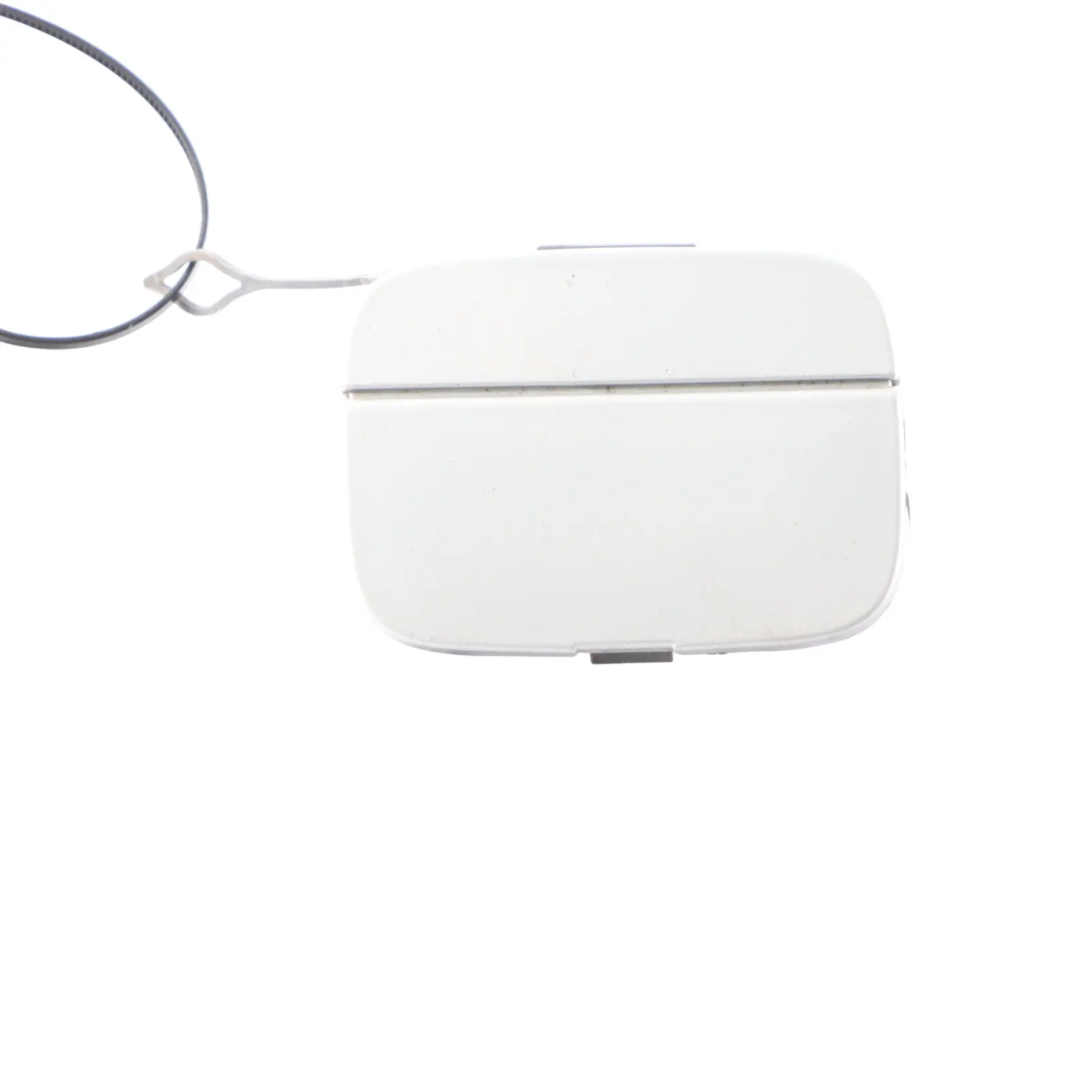 Mini Cooper R55 R56 Cover Flap Towing Eye Bumper Sparkling White Silver - A62