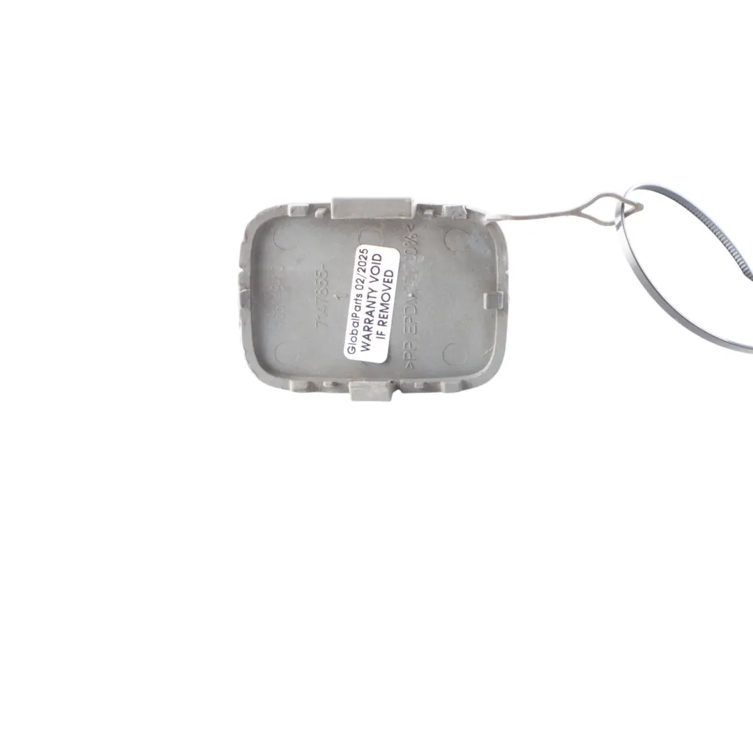 Mini Cooper R55 R56 Cover Flap Towing Eye Bumper Sparkling White Silver - A62 - SKU 0430243-WS - Part number 0430243