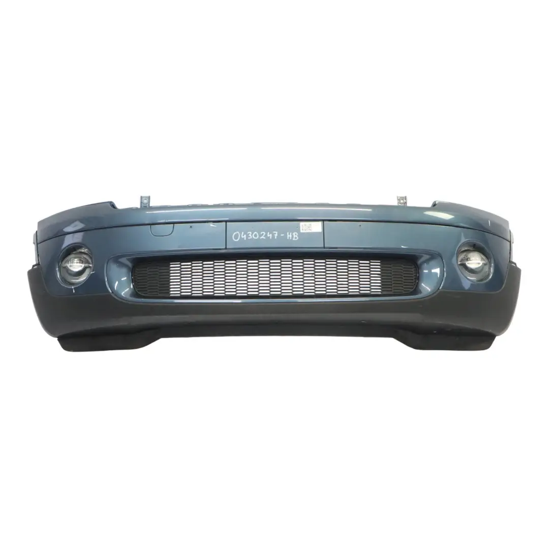 Front Bumper Panel Complete Trim Cover Horizon Blue Metallic - A93 to Mini R55 R56 with Part number 0430221 Mini R55 R56 Front Bumper Panel Complete Trim Cover Horizon Blue Metallic - A93 - SKU 0430221-HB - Part number 0430221