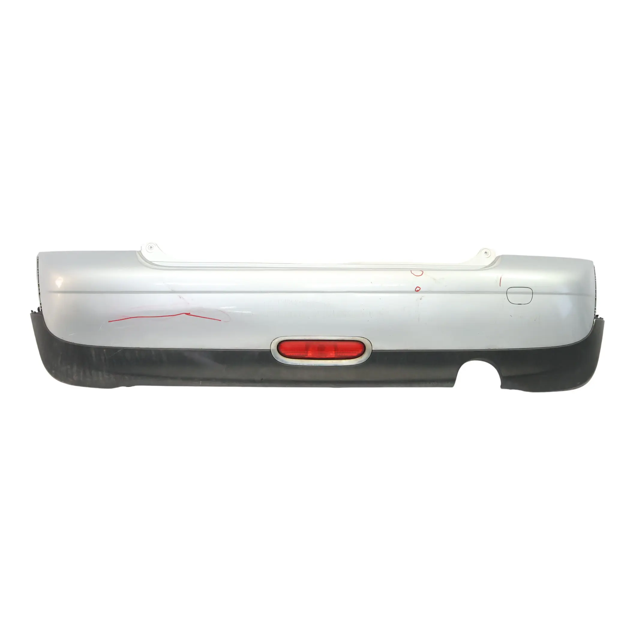 Mini Cooper R56 R57 Complete Rear Bumper Pure Silver Metallic - 900